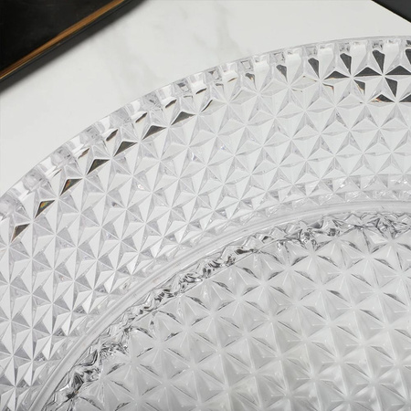 Umywalka Nablatowa Szklana Cristal 35 Transparent