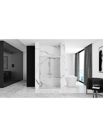 Drzwi Prysznicowe Otwierane Rapid Swing Chrom