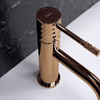 Bateria Umywalkowa Lungo Diamond Miedź Niska