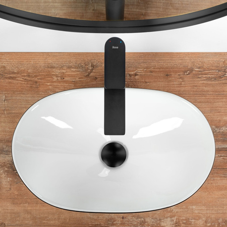 Umywalka Nablatowa Royal Mini Black White