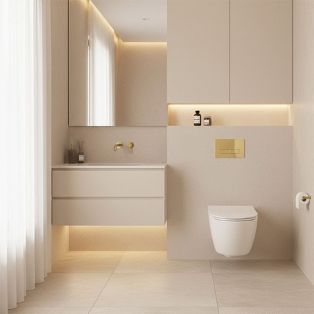 Przycisk Do Stelaża Podtynkowego K011A-Q HD Gold