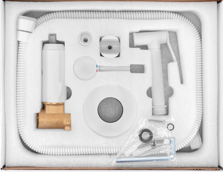 Bateria Bidetowa Lungo Loop Biała