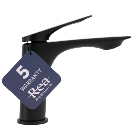 Bateria Umywalkowa Avalon Czarna Niska