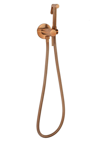 Bateria Bidetowa Lungo Loop Miedź Szczotkowana