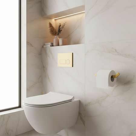 Uchwyt Na Papier Til 109 Złoty Szczotkowany