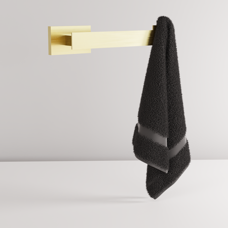 Wieszak Łazienkowy Oste 209 Złoty Szczotkowany