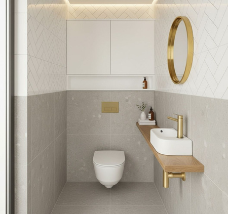 Umywalka Odetta - Nablatowa