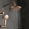 Zestaw Natryskowy Luis Miedź Szczotkowana