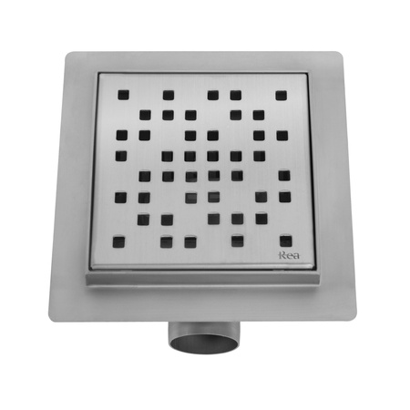 Odpływ Liniowy 12x12 Dots Nikiel Szczotkowany