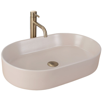 Umywalka Nablatowa Nadia 60 Beige Matt