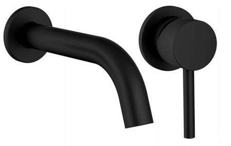 Bateria Podtynkowa Lungo Czarna Mat + BOX