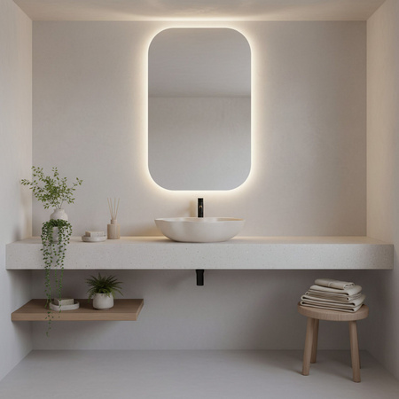 Umywalka Pearl Warm - Nablatowa