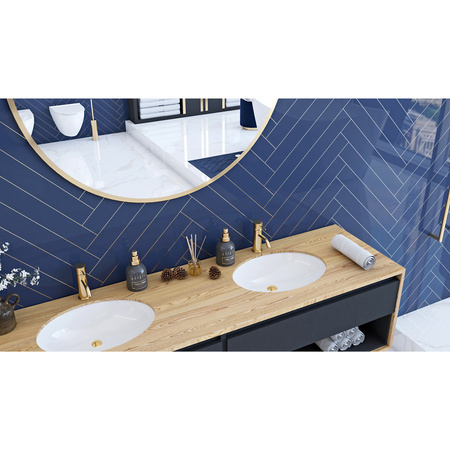 Umywalka Podblatowa Nel Biała