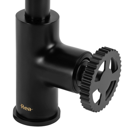 Bateria Umywalkowa Vertigo Side Czarna