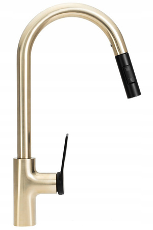 Bateria Kuchenna Soul Złota Szczotkowana Czarna