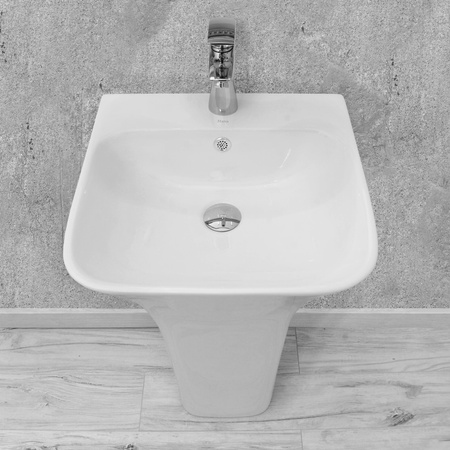 Umywalka Wolnostojąca Ceramiczna Ada Slim