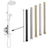 Adapter Przedłużający do Zestawu Natryskowego 50 cm Chrom