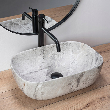 Umywalka Nablatowa Livia Stone Mat