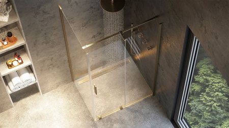 Kabina Przysznicowa Montana Złoto Szczotkowane