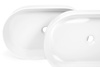 Umywalka Nablatowa Nadia 60 White Matt