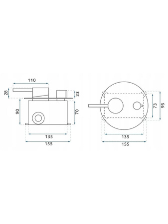 Zestaw Natryskowy Podtynkowy Lungo Grip Miedź Szczotkowana + Box