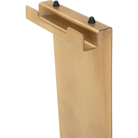 Półka Wieszak Na Ściankę Prysznicową Tori Złota Szczotkowana