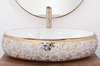 Umywalka Nablatowa Meryl White Gold