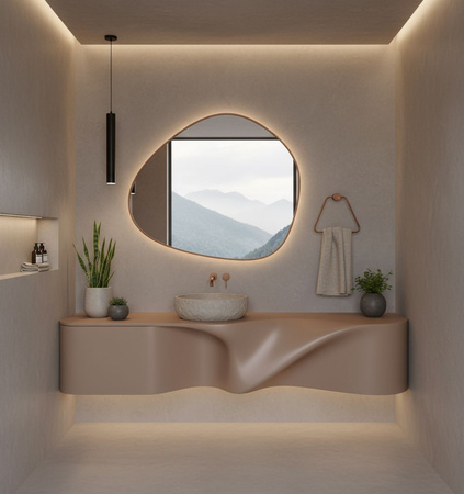 Wieszak 5810 Tomi Brush Copper