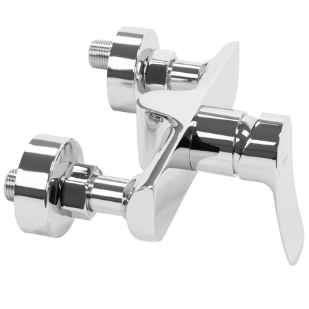 Bateria Prysznicowa Ścienna Dart Chrom