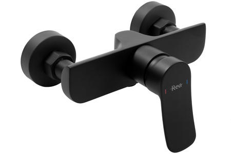 Bateria Prysznicowa Dart Czarna Słuchawka Wąż