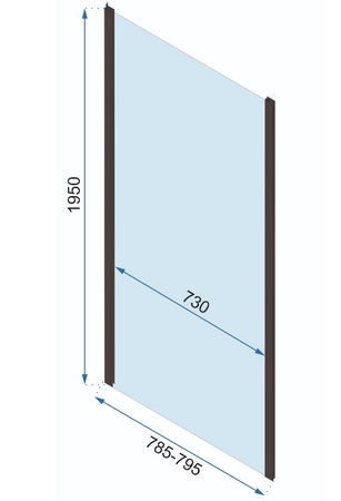 Czarna Narożna Kabina Prysznicowa Rapid Fold Składana