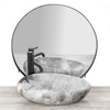 Umywalka Nablatowa Roxy C Stone L.Grey