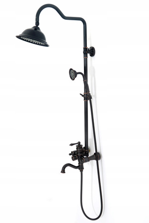 Zestaw Prysznicowy Vintage Old Black