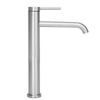 Bateria Umywalkowa Clif Inox Nikiel Szczotkowany Wysoka