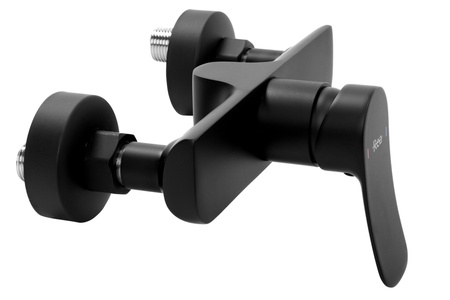 Bateria Prysznicowa Dart Czarna Słuchawka Wąż