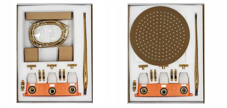 Zestaw Natryskowy Podtynkowy Exit Czarny