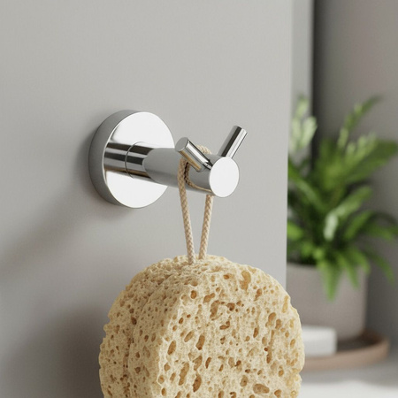 Wieszak Łazienkowy Dwuramienny Leo