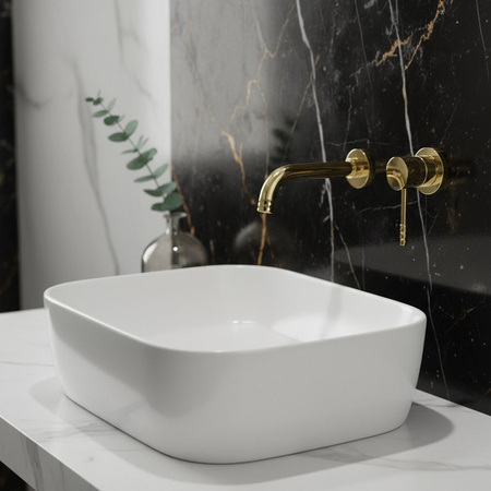 Bateria Umywalkowa Podtynkowa Lungo Diamond Złota + BOX