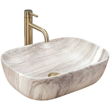 Umywalka Nablatowa Ceramiczna Belinda Ash