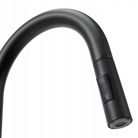 Bateria Kuchenna Fresh Black Matt Wylewka