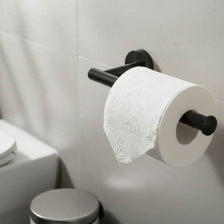 Zestaw Wieszaków Łazienkowych Ari 4 Elementy Czarny