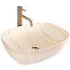 Umywalka Nablatowa Freja Travertine Matt