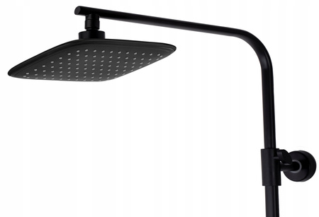 Zestaw Natryskowy Tom Black Czarny Termostat