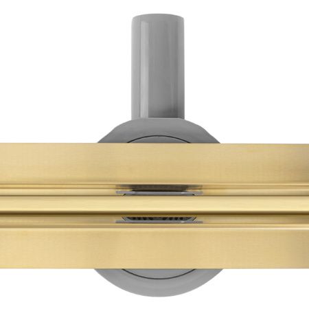 Odpływ Liniowy Neox Slim Pro Złoty Szczotkowany