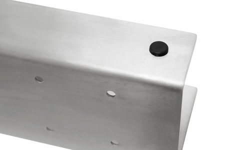 Półka Wieszak Na Ściankę Prysznicową Tori Nikiel Szczotkowany