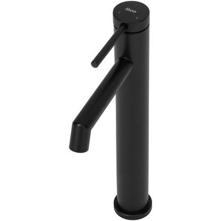 Bateria Umywalkowa Foss Czarna Wysoka