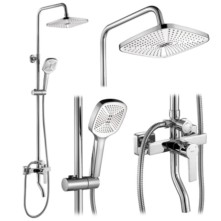 Zestaw Natryskowy Argus Chrom