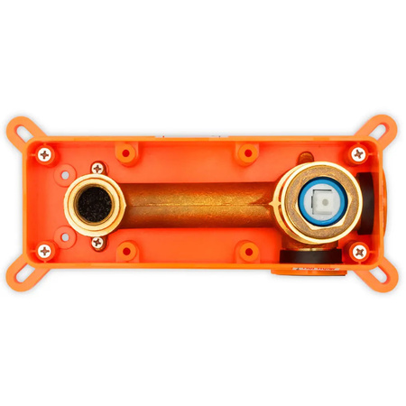 Bateria Umywalkowa Podtynkowa Argon Nikiel Szczotkowany