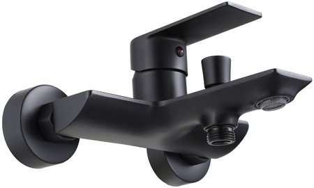 Bateria Wannowa Ścienna Urban Czarna