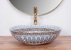 Umywalka Nablatowa Arte 40 Blue